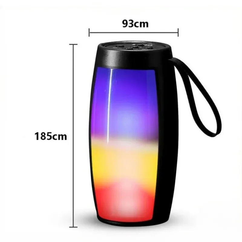 1202 TWS Šokujúci silný basový vonkajší prenosný bezdrôtový Bluetooth reproduktor pre domácnosť malý reproduktor s vysokou hlasitosťou subwoofer