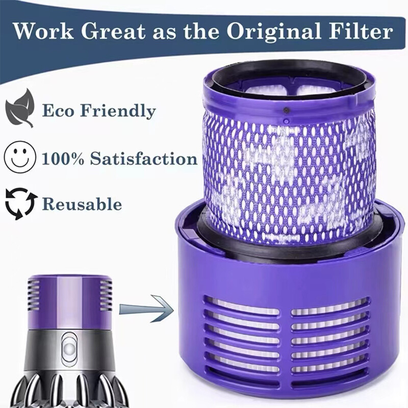 Pre Dyson V10 HEPA filter Príslušenstvo Robotický vysávač SV12 Umývateľný filter Náhradné čistiace náhradné diely