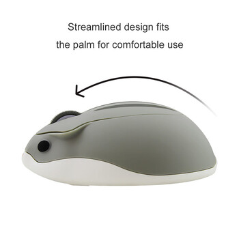 Cute Wireless 2.4G Mouse Hamster Designed Creative Mause Εργονομικό USB Optical 1200 DPI Mini Mice Παιδικά δώρα για φορητό υπολογιστή