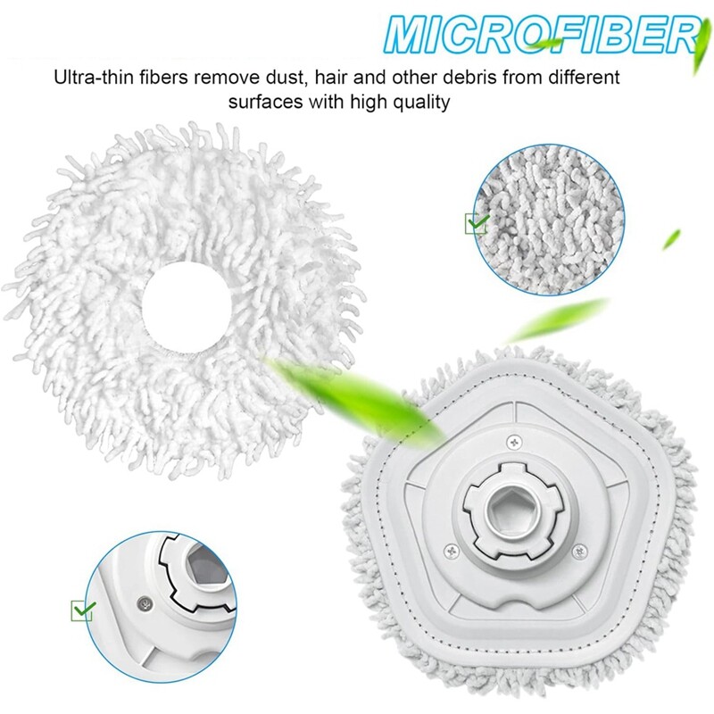 Felmosó kendő tartóval, tisztítófelmosó Dreame W10, W10 Pro, W10 Ultra tisztítószer cserealkatrészekhez
