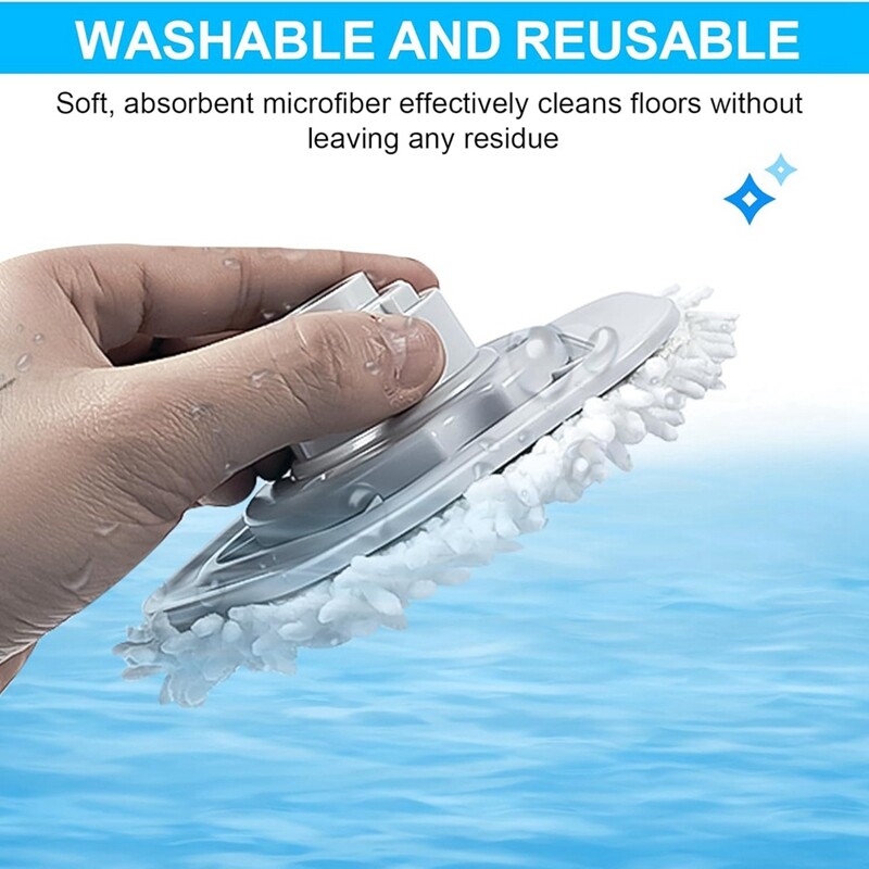 Felmosó kendő tartóval, tisztítófelmosó Dreame W10, W10 Pro, W10 Ultra tisztítószer cserealkatrészekhez