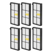 6 db Hepa szűrő Irobot Roomba 900 sorozathoz 800 805 850 860 861 866 870 880 890 960 980 porszívó alkatrészkészlet