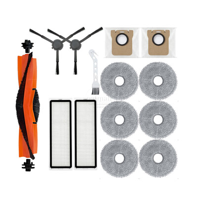Tartozékok Xiaomi Robot Vacuum S20+ / S10+ porszívóhoz alkatrészcsere készlet főkefe Hepa szűrő felmosó párnák