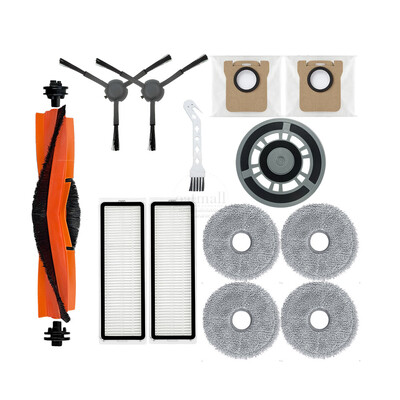 Tartozékok Xiaomi Robot Vacuum S20+ / S10+ porszívóhoz alkatrészcsere készlet főkefe Hepa szűrő felmosó párnák
