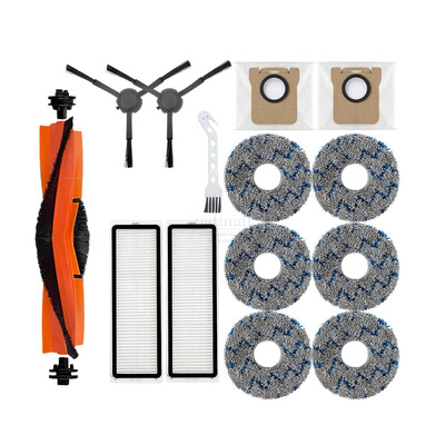 Tartozékok Xiaomi Robot Vacuum S20+ / S10+ porszívóhoz alkatrészcsere készlet főkefe Hepa szűrő felmosó párnák