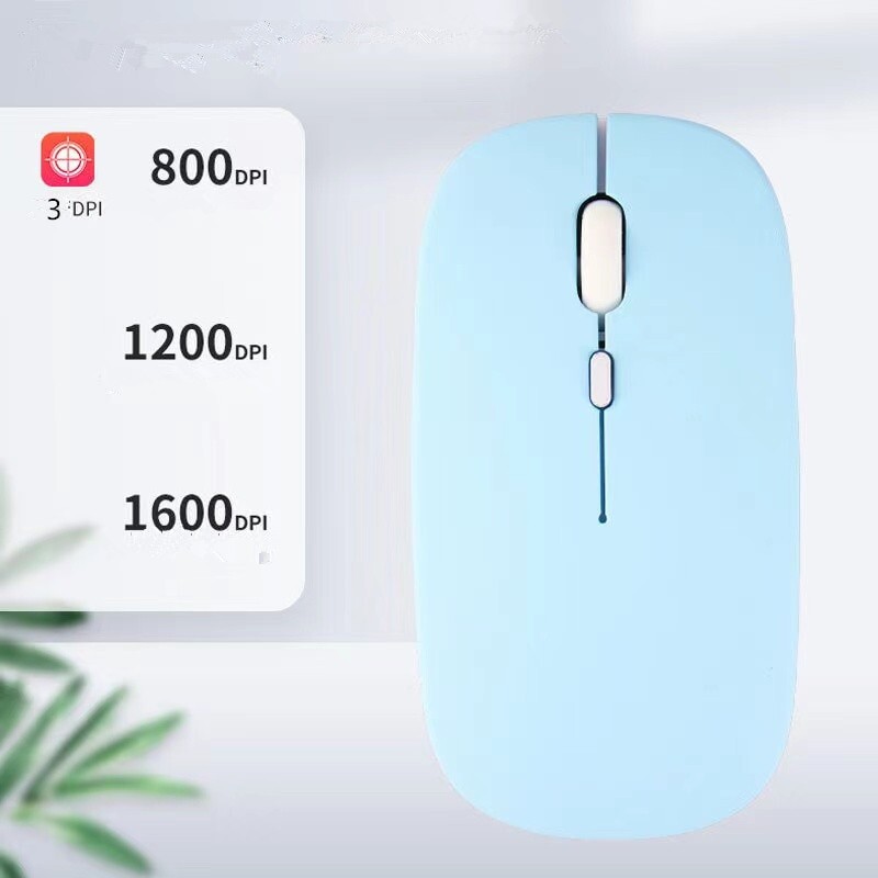 Mouse Bluetooth fără fir reîncărcabil Macaron Mouse USB 2,4G pentru Android Windows Tablet Laptop Notebook PC pentru IPAD mobil