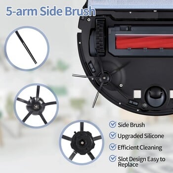 Ανταλλακτικά για Roborock S7 , Ανταλλακτικά για Roborock S7/S7+/T7S Plus/T7, κύριες βούρτσες, φίλτρα, πλαϊνές βούρτσες