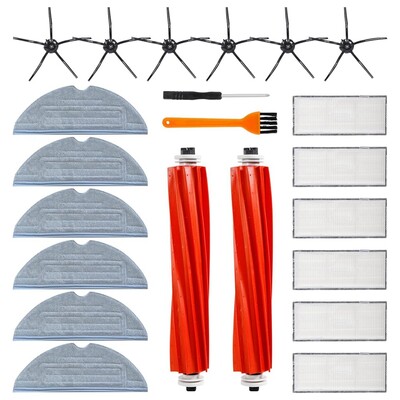 Roborock S7 cserealkatrészei , Roborock S7/S7+/T7S Plus/T7 cserealkatrészei, Főkefék, Szűrők, Oldalkefék