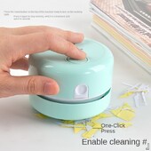 Mini aspirator de birou Silent Cleaner Birou de birou Studiu Birou Curățenie Expert Student Cadou rafinat