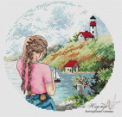 Siuvinėjimo kryželiu rinkinys Atgal Girl Series 22 28ct 18ct 14ct 11ct gali būti pritaikytas pagal užsakymą spausdintas audinys, rankinis medžiagos krepšys