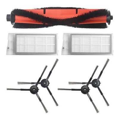 7 ks pre Roidmi EVE Plus robotický vysávač Hlavná kefa HEPA filter Bočná kefa Náhradné príslušenstvo