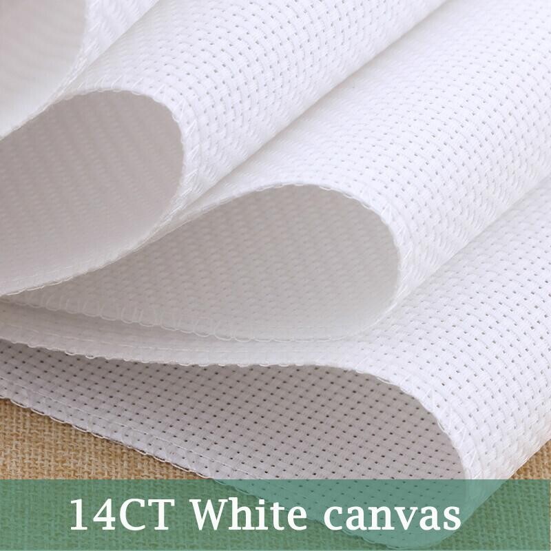 Saulėlydžio kraštovaizdis skaičiuojami kryželiu dygsnio raštų rinkiniai Nespausdinta drobė 11 14CT rankdarbių rinkiniai „pasidaryk pats“ siuvinėjimo paveikslai Namų dekoras