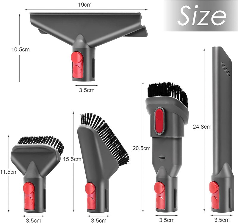 Fighter cseretartozékok Dyson V11 V10 V8 V7 porszívó tartozék szerszámkészlettel kompatibilis eszközök