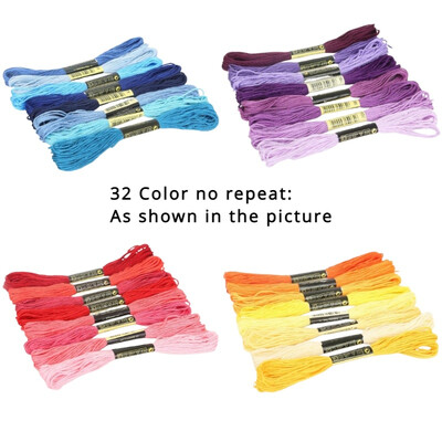 12/24/36/50 Anchor Panašus DMC kryžminio dygsnio medvilninis siuvinėjimas Siūlas Siuvimo sruogos Rankdarbiai nekartoti kryžminio dygsnio