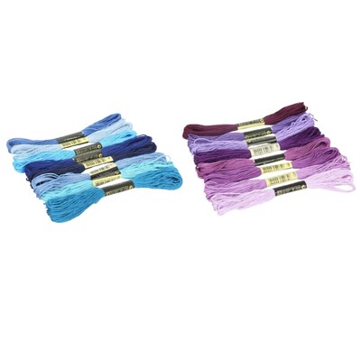 12/24/36/50 Anchor Panašus DMC kryžminio dygsnio medvilninis siuvinėjimas Siūlas Siuvimo sruogos Rankdarbiai nekartoti kryžminio dygsnio