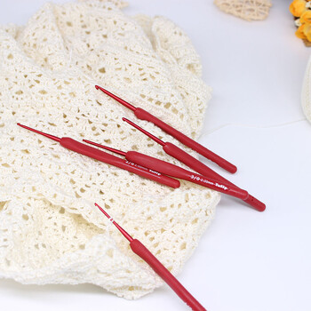 1Piece Etimo Red Crochet Tulip Original Diy Tulip Crochet Hook Βελόνες με βελονάκι Πλεκτά αγκίστρια Αξεσουάρ για βελονάκι