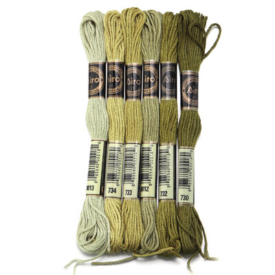 6 db/tétel 8 m poliészter keresztszemes cérna Színes hímző cérna pánt barkács varráshoz kézműves ruházati kiegészítők