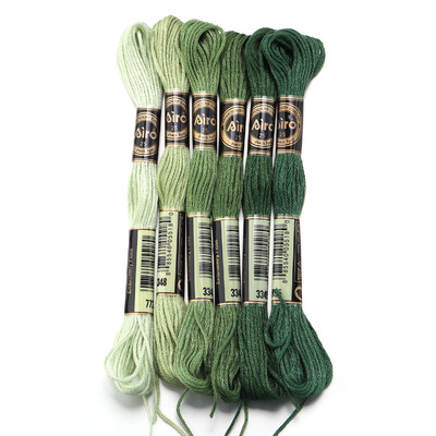 6 db/tétel 8 m poliészter keresztszemes cérna Színes hímző cérna pánt barkács varráshoz kézműves ruházati kiegészítők