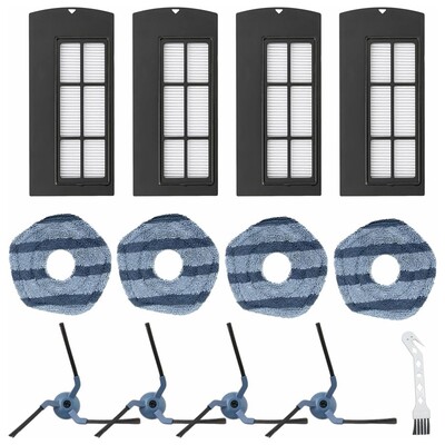 Eufy Clean X9 Pro porszívó oldalsó kefe Hepa Filter Mop törlőkendő cserealkatrészeihez