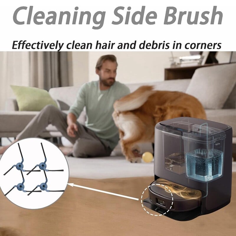 Eufy Clean X9 Pro porszívó oldalsó kefe Hepa Filter Mop törlőkendő cserealkatrészeihez