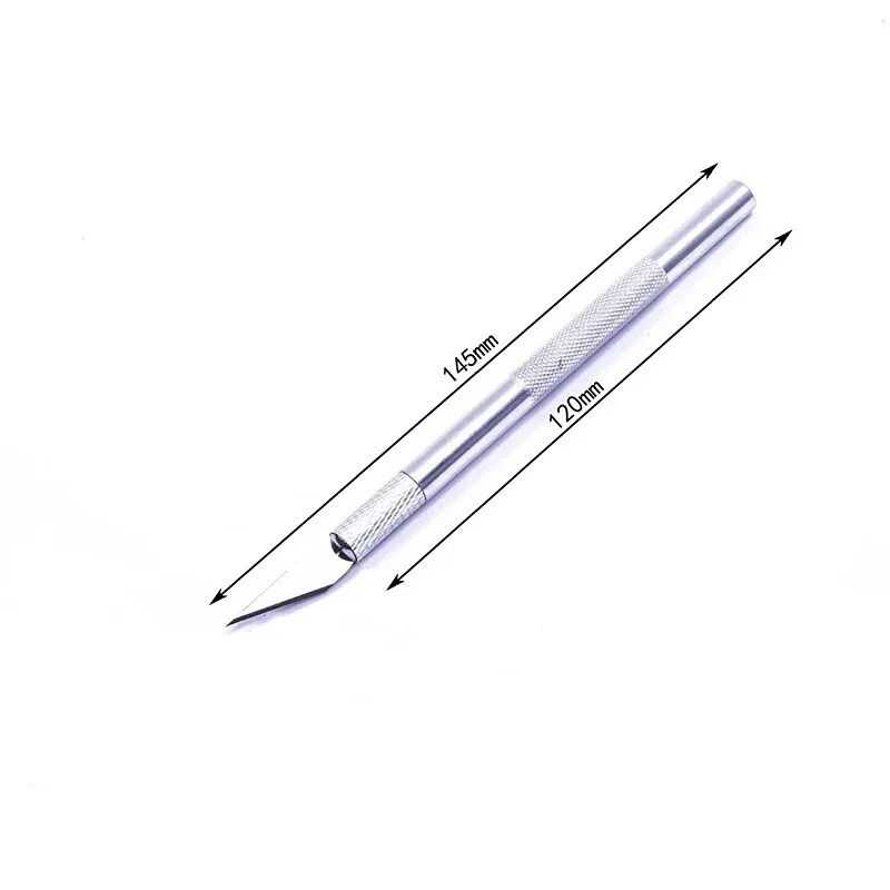 Graviravimo neslystančio metalo skalpelio peilių rinkinys Ašmenys Pjovimo amatiniai peiliai mobiliajam telefonui Popieriaus pjaustymas Rankdarbiai Drožyba Rankiniai įrankiai