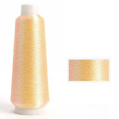 150D 3600M Χρυσό Ασημί Χρώμα Γραμμή Πλεκτά Κεντήματα Κλωστή Κεντήματος Κλωστοϋφαντουργίας DIY Αναλώσιμα ραπτικής Υπολογιστή Νήμα σταυροβελονιάς