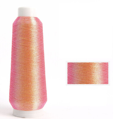 150D 3600M Χρυσό Ασημί Χρώμα Γραμμή Πλεκτά Κεντήματα Κλωστή Κεντήματος Κλωστοϋφαντουργίας DIY Αναλώσιμα ραπτικής Υπολογιστή Νήμα σταυροβελονιάς