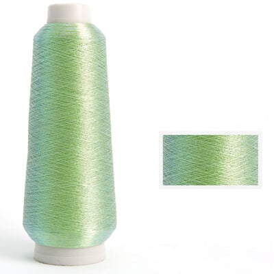 150D 3600M Χρυσό Ασημί Χρώμα Γραμμή Πλεκτά Κεντήματα Κλωστή Κεντήματος Κλωστοϋφαντουργίας DIY Αναλώσιμα ραπτικής Υπολογιστή Νήμα σταυροβελονιάς