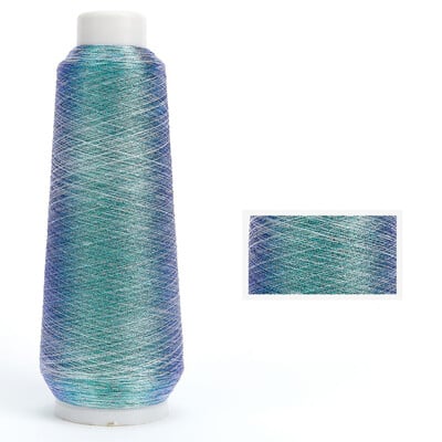 150D 3600M Χρυσό Ασημί Χρώμα Γραμμή Πλεκτά Κεντήματα Κλωστή Κεντήματος Κλωστοϋφαντουργίας DIY Αναλώσιμα ραπτικής Υπολογιστή Νήμα σταυροβελονιάς