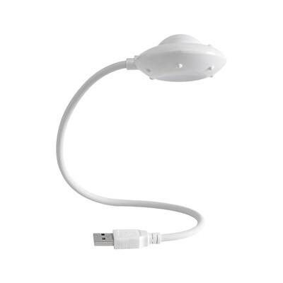 USB plug-in nočné svetlo kreatívne UFO knižné svetlo počítačový stôl LED lampa prenosná čítacia lampa pre notebook notebook power bank