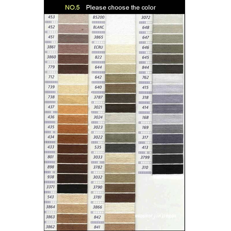 Egyedi keresztszemes cérna színek 50 darab keresztszemes selyemszál 8 méter hosszú 6 szál keresztszemes hímzőcérna