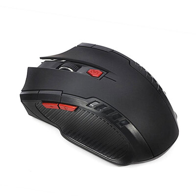 Mouse fără fir 2.4G Receptor USB 6 butoane Mouse-uri optice profesionale fără fir USB Mouse Scroll dreapta pentru laptop PC Gamer