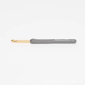 Japan Hiroshima Tools Tulip Eitmo Series Lace Black Handle Gold Crochet Χειροποίητο DIY μάλλινο βελονάκι Δωρεάν αποστολή