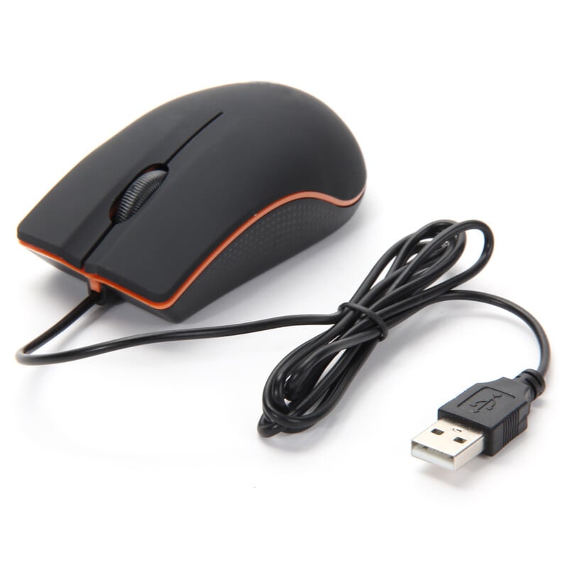 Mouse USB Gaming cu fir 1200 DPI Optic 3 butoane Mouse pentru jocuri Mouse pentru PC Laptop Computer E-sport Cablu 1M Mouse pentru jocuri USB