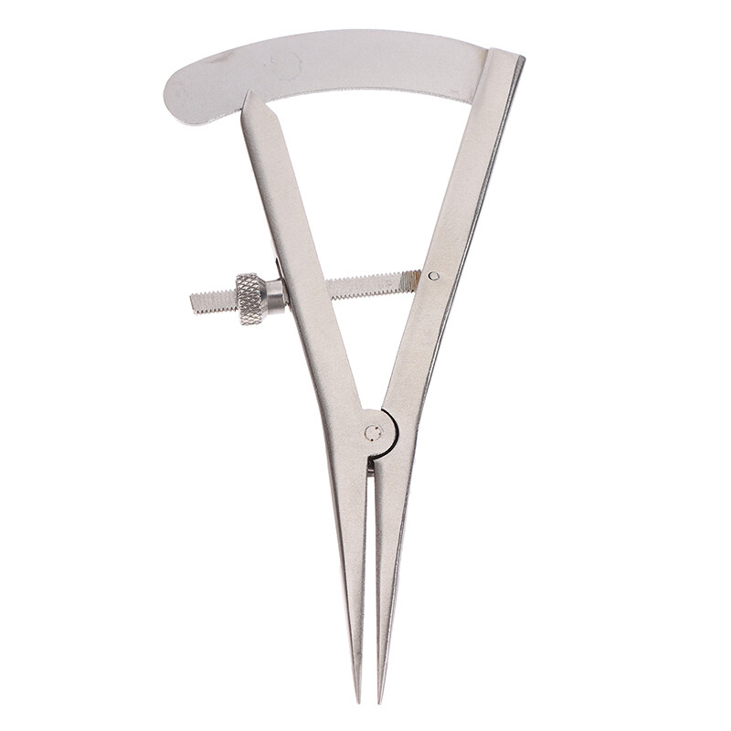 1 vnt. nerūdijantis plienas su mažu atstumo matuokliu, pasidaryk pats, rankų darbo odinis metalinis apkaba, reguliuojamas kraštas