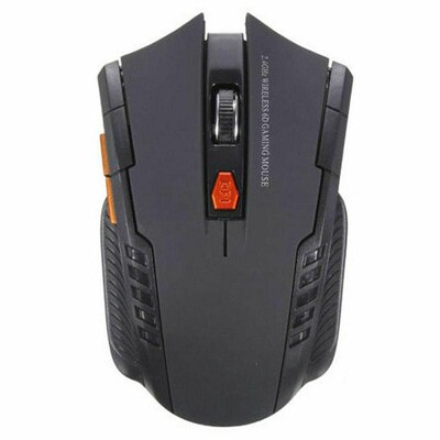 1pcs 2.4G Mouse fără fir optic cu 6 butoane Mouse Gamer Receptor USB 1600DPI Mouse fără fir pentru jocuri Mouse pentru laptop