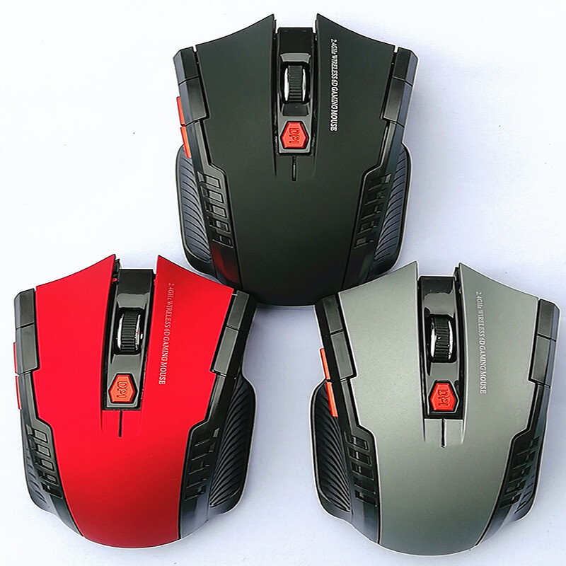 1pcs 2.4G Mouse fără fir optic cu 6 butoane Mouse Gamer Receptor USB 1600DPI Mouse fără fir pentru jocuri Mouse pentru laptop