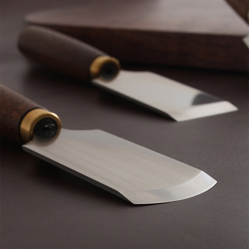 1 vnt. Profesionalus odos pjaustytuvo pjaustymo peilis Odos slydimo ploninimo peilis pjaustomas plienine medžio rankena „pasidaryk pats“ rankų darbo įrankis