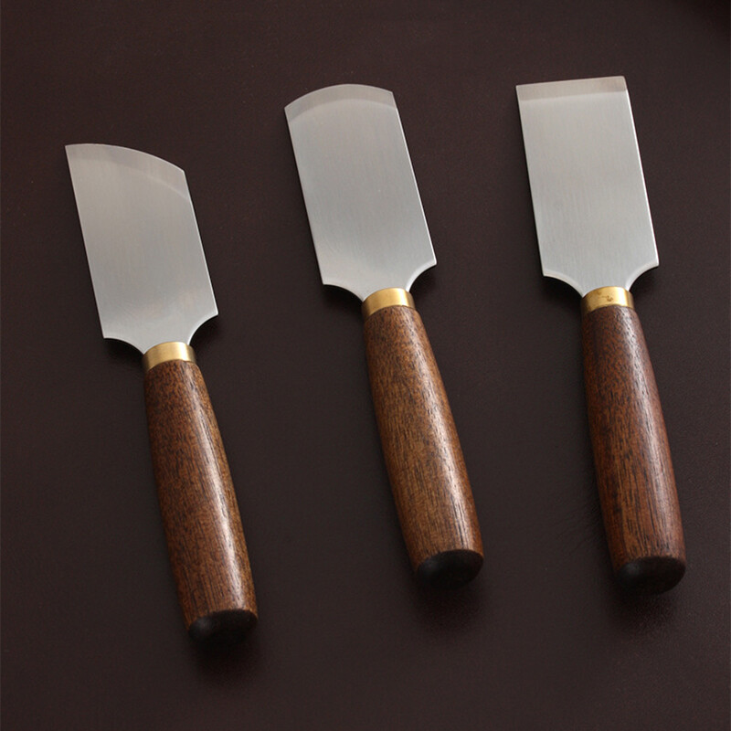 1 vnt. Profesionalus odos pjaustytuvo pjaustymo peilis Odos slydimo ploninimo peilis pjaustomas plienine medžio rankena „pasidaryk pats“ rankų darbo įrankis