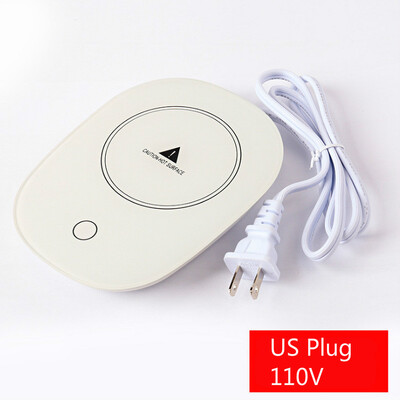 Hordozható USB EU dugaszoló szigetelő pohár 110 V termosztát teaalátét ital melegítő párna szigetelés 55 ° C fűtés iroda naponta