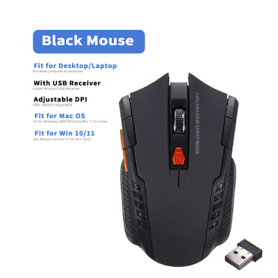 Mouse fără fir de 2,4 GHz Mouse optice cu receptor USB Gamer 1600 DPI Mouse cu 6 butoane pentru computer Accesorii laptop Mouse Gamer