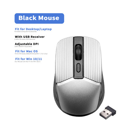 Mouse fără fir de 2,4 GHz Mouse optice cu receptor USB Gamer 1600 DPI Mouse cu 6 butoane pentru computer Accesorii laptop Mouse Gamer