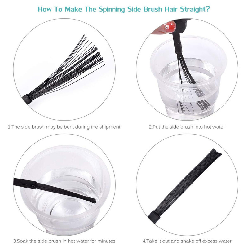 Piese de schimb pentru aspirator robot cu perie laterală din nailon pentru Chuwi ilife V55 V50 V5 V5s V3 V3s V55 pro X5 A4 A4S A6 Accesorii