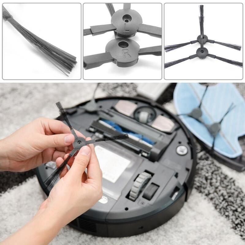 Piese de schimb pentru aspirator robot cu perie laterală din nailon pentru Chuwi ilife V55 V50 V5 V5s V3 V3s V55 pro X5 A4 A4S A6 Accesorii