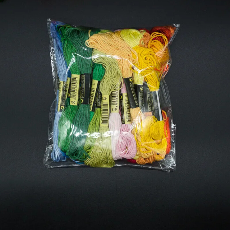 12/24/36/50 Ancoră similară cu punct de cruce din bumbac ață de brodat Kit de ață de cusut țevi de cusut artizanat Spiraea accesorii de cusut