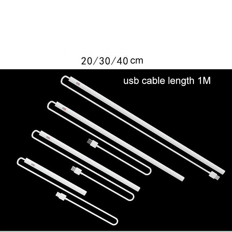 USB 5V 1A PIR Senzor de mișcare LED de mână Lampă de lumină de noapte Dormitor Lampă de birou lectură acasă Bucătărie Pentru Power Bank PC Laptop Notebook