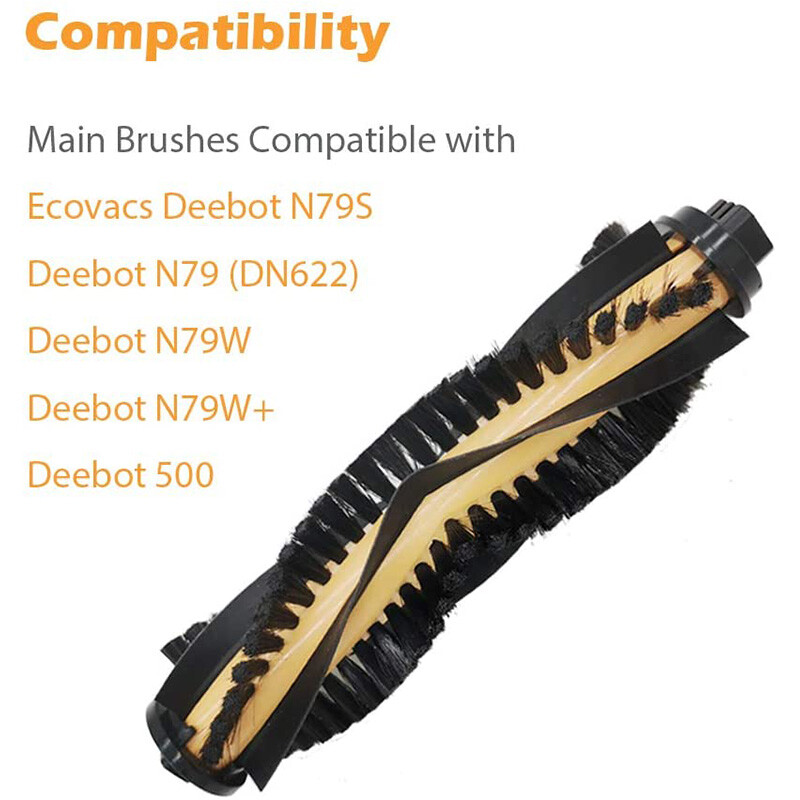 Pribor za glavne valjkaste četke za Ecovacs DEEBOT N79S N79 Cecotec Conga Excellence 990 5040 Eufy RoboVac 11 11C iboto aqua V710