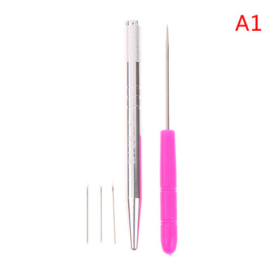 1 komplekts Doll Hair Reroot Adatu komplekts Pārkrāsot Baby Head Reborn Matu sakņu veidošanai Rīki Parūku izgatavošanas Piederumi Piederumi Komplekts DIY Doll Tools