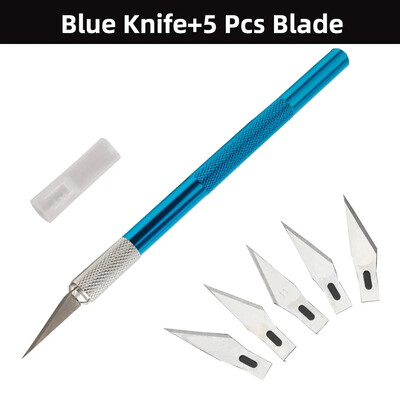 Graviravimas Neslystantis skalpelis peilis įrankių rinkinys pjaustytuvas nerūdijančio plieno peiliukai menams amatams PCB taisymas odos plėvelės įrankių rašiklis „pasidaryk pats“