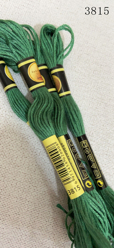 DIY DMC3809-3827 Fire de broderie cu ață dentară 10 buc. Kit pentru cusături în cruce Seturi pentru cusături în cruce pentru ață dentară 11.12